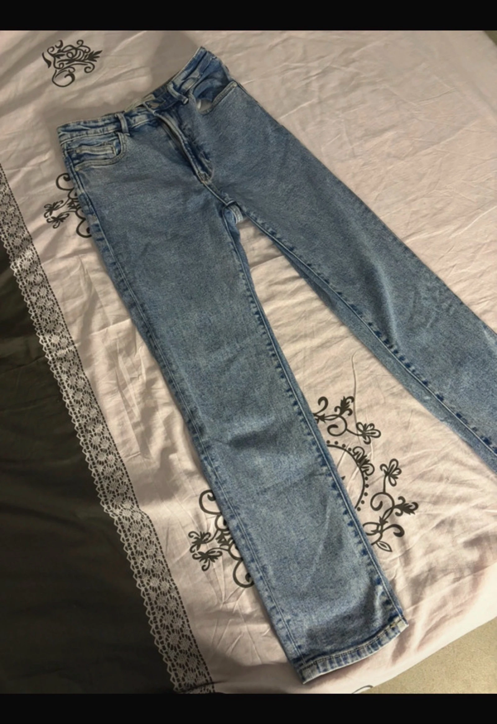 Jean slim Stradivarius bleu